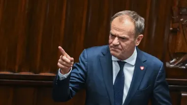 Polish PM says he informed NATO secretary general about "objects" downed in Poland