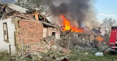 Комбінована атака по Житомирщині: пошкоджені підприємства, загинула людина