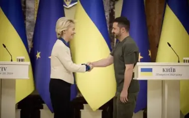 Zelenskyy and von der Leyen discuss tougher sanctions on Russia and support for Ukrainian children
