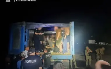 Previously, trucks were used to hide counterfeit cigarettes, but now - people, - Lysenko, deputy head of National Police’s Strategic Investigations Department