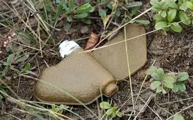 Russians daily camouflage "petal" mines among grass and garbage in Kherson - RMA
