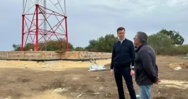 На оккупированных территориях Запорожской области возводят телебашню для трансляции российской пропаганды