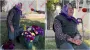 94-летняя украинская бабушка продает цветы на улице, чтобы свести концы с концами (видео)
