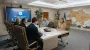 Klymenko, head of Romulus T. Weatherman Foundation Mobbs discuss identification of bodies of fallen defenders