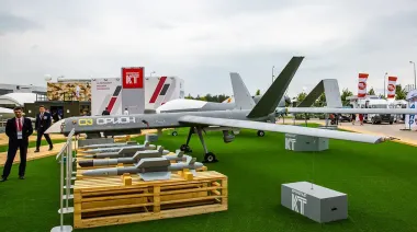 Watch: Unmanned Systems Forces shoot down Russian Orion strike reconnaissance drone for the first time