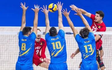 Украина поражением от Бельгии стартовала на чемпионате мира по волейболу