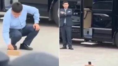 Блогер снимал пафосный ролик для TikTok, но в сети посмеялись над "инновацией" (видео)