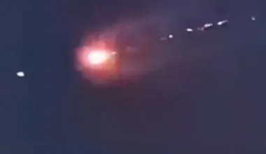 В небе над Китаем сбили загадочный НЛО: видео