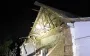 Russian troops shelled Nikopol region at night, injuring woman. In Synelnykivskyi district medical facility and administrative building destroyed. PHOTOS