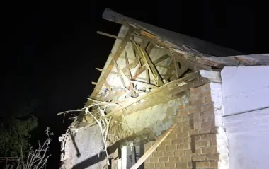 Горіли газогін та лікарня: наслідки атаки по Дніпропетровщині (фото)