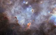 NASA показало снимок звездного скопления в Большом Магеллановом Облаке