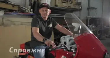 Ветеран війни з Запоріжжя реставрує раритетні мотоцикли – їх покажуть у Києві