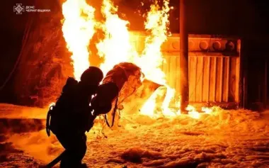 Russians deliberately targeted rescuers in Chernihiv region: four firefighters wounded. PHOTOS