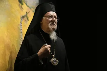 Eastern Orthodox leader is on a US visit to meet with Trump and receive award for environmental work