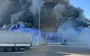 Enemy struck "Epitsentr" logistics centre in Kyiv region: large-scale fire raging. PHOTO
