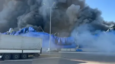 Epicenter’s logistics center in Kyiv region damaged as result of drone strike