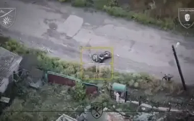 Armed Forces of Ukraine stop and kill Russian assault group on motorcycles. VIDEO