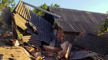 Через атаку російських БпЛА на Харківщині поранені двоє людей, є руйнування і пошкодження
