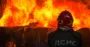 На Полтавщині уламки збитого дрона спричинили пожежу на підприємстві