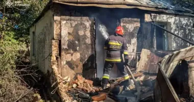 На Київщині під час пожежі загинула жінка