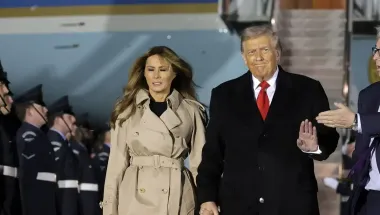 Самолет Трампа чуть не разбился по пути в Великобританию (фото)