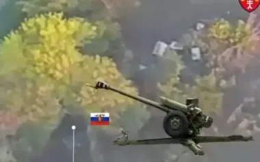 Soldiers of 44th SAB destroyed four enemy howitzers during counter-battery operations. VIDEO