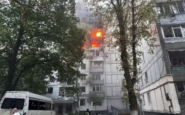 Massive attack on Dnipropetrovsk region: one person killed, 13 wounded. PHOTOS