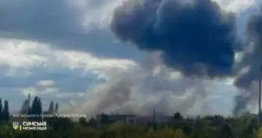 Росіяни вдарили із РСЗВ по промисловій зоні у Сумах: є знеструмлення