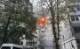 Момент прилета ракеты в Днепре попал на видео