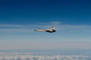 Российские истребители МиГ-31 над Эстонией: Вооруженные силы показали траекторию полета (карта)