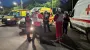 Ukrainian Red Cross Society assisting at Russian strike sites in Ukrainian cities of Dnipro, Mykolaiv