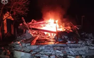 Russian UAVs and aircraft strike peaceful settlements in Kharkiv region: one person killed, five injured. PHOTOS