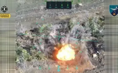 Ukrainian Armed Forces drones smashed enemy shelters to smithereens and destroyed occupiers’ equipment. VIDEO