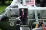 Вертолет с Трампом попал под лазерную "атаку": подробности