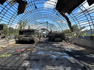 Сожжены "Искандеры" и "Панцирь-С1": в сети показали последствия атаки на полигон "Молькино"