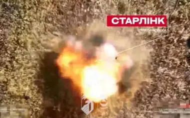 Burevii Brigade drone operators take out occupiers, enemy UAVs and "Solntsepyok" multiple rocket launcher. VIDEO