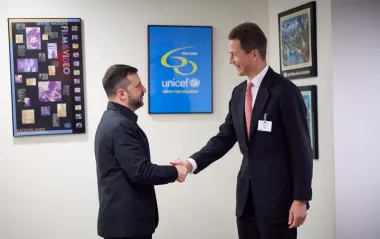 Зеленський вперше зустрівся з принцом Ліхтенштейну: обговорили гуманітарну допомогу