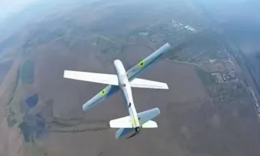 Похож на "Ланцет": украинский дрон RAM-2X взорвал российский ЗРГК "Панцирь-С1" (фото)