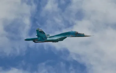 ЗСУ збили російський Су-34, який скидав авіабомби на Запоріжжя