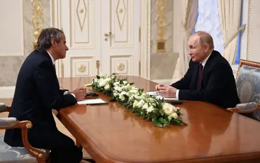 Ядерна співпраця чи політична гра? Путін прийняв в Кремлі генерального директора МАГАТЕ Гроссі