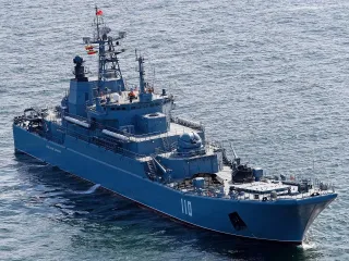 Военный корабль РФ прятался у побережья Дании во время атаки дронов, — СМИ