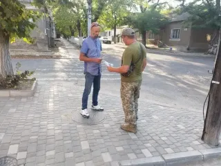 Намети з представниками ТЦК працюють в Одесі: що відомо (фото)