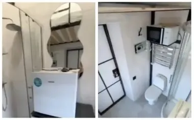 У Львові здають в оренду "квартиру-коробку" площею всього 4 м² (відео)