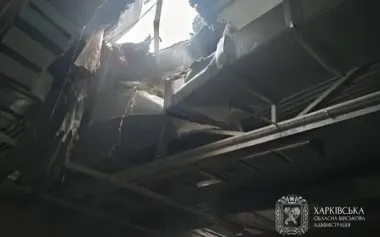 Occupiers strike shopping mall in Kharkiv with drone: four injured. PHOTO