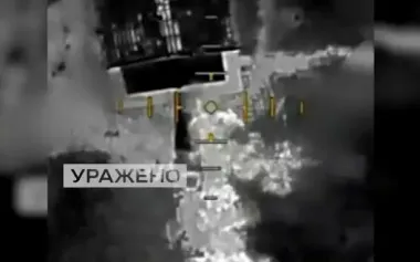 Destruction of enemy fuel and ammunition depots by fighters of 412th USF Regiment. VIDEO