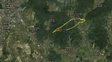 Ukraine's General Staff shows route of Hungarian drone that entered Ukraine – photos