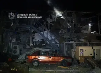 В Запорожье в результате атаки РФ без света осталось почти 9 тысяч абонентов Запорожья.