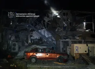 ВС РФ ударили по Запорожью дронами: 9 тысяч человек остались без света (фото, видео)