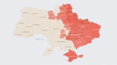 У Києві та низці областей оголошено повітряну тривогу через атаку ворожих БпЛА