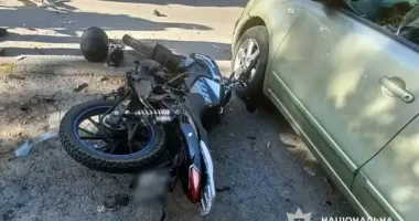 В Полтавской области несовершеннолетний пострадал в ДТП